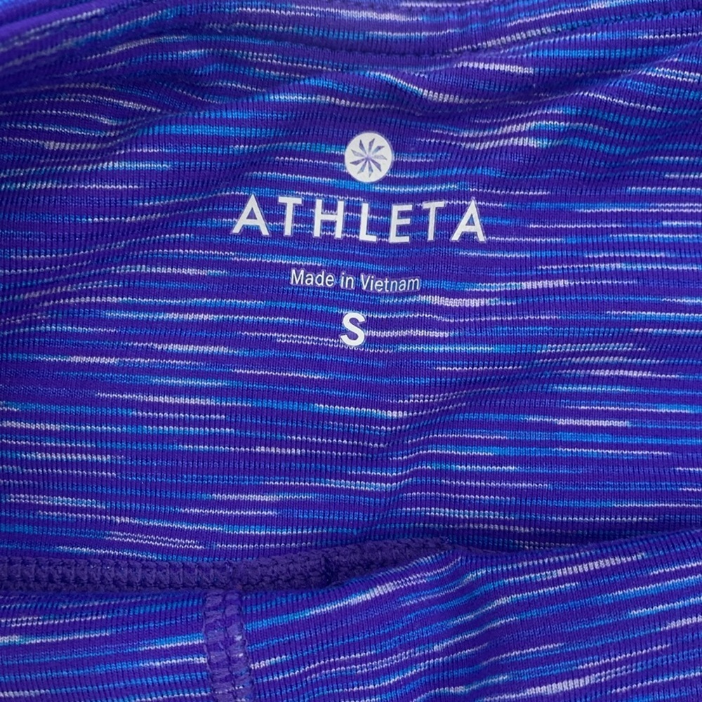 Athleta Mid-Rise Energy Power Up Capri Crop Legging Women’s Size Small - Picture 4 of 8